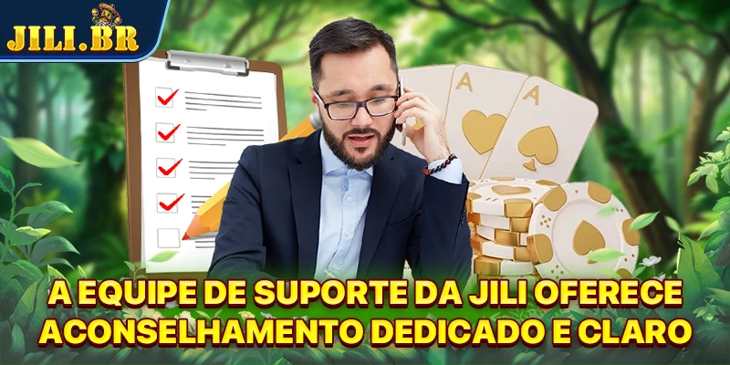 A equipe de suporte da JILI oferece aconselhamento dedicado e claro