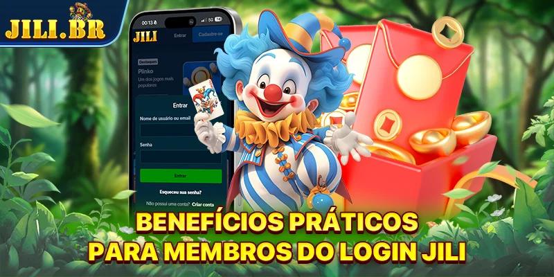 Benefícios práticos para membros do login JILI