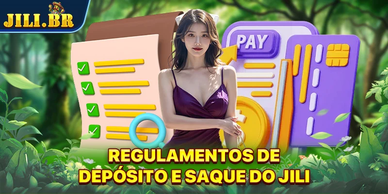 Regulamentos de depósito e saque do JILI